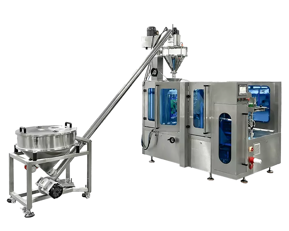Automatic Pre Made Bag Packing Machine-Powder premade bag packaging machine(1)